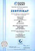 QS Qualität und Sicherheit Zertifikat
